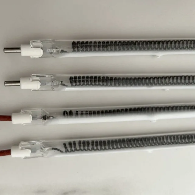 110V 300W Clamp Szénszál Fél Fokú Fehér Fűtőcső A Fűtés Otthonához - Image 2