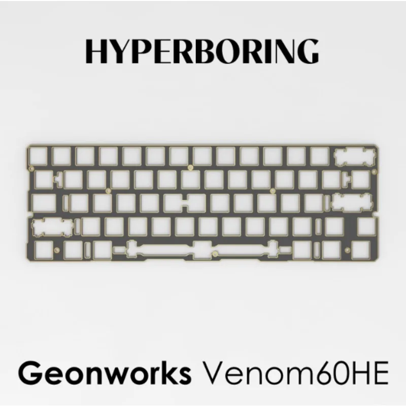 Venom60 he カスタム品 Geonworks Venom 60 HE Keyboard PCB Magnetic Switch Custom DIY