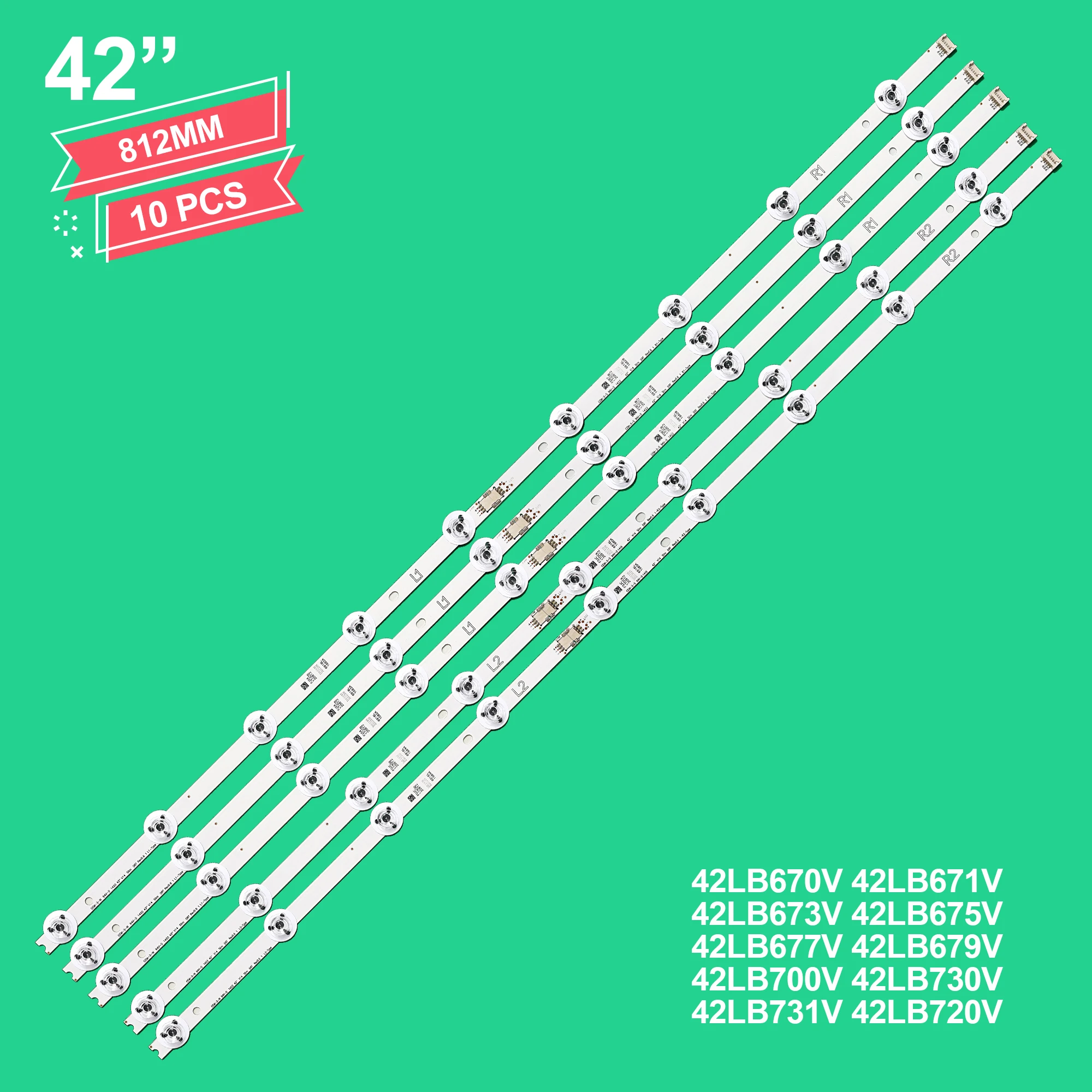 Фонарь подсветки для L.G 42LB680V 42LB670V 42LB671V 42LB673V 42LB675V 42LB677V 42LB679V 42LB700V 42LB730V 42LB731V 42LB720V (art.: 3920c2dfaa072) - 3920c2dfaa072