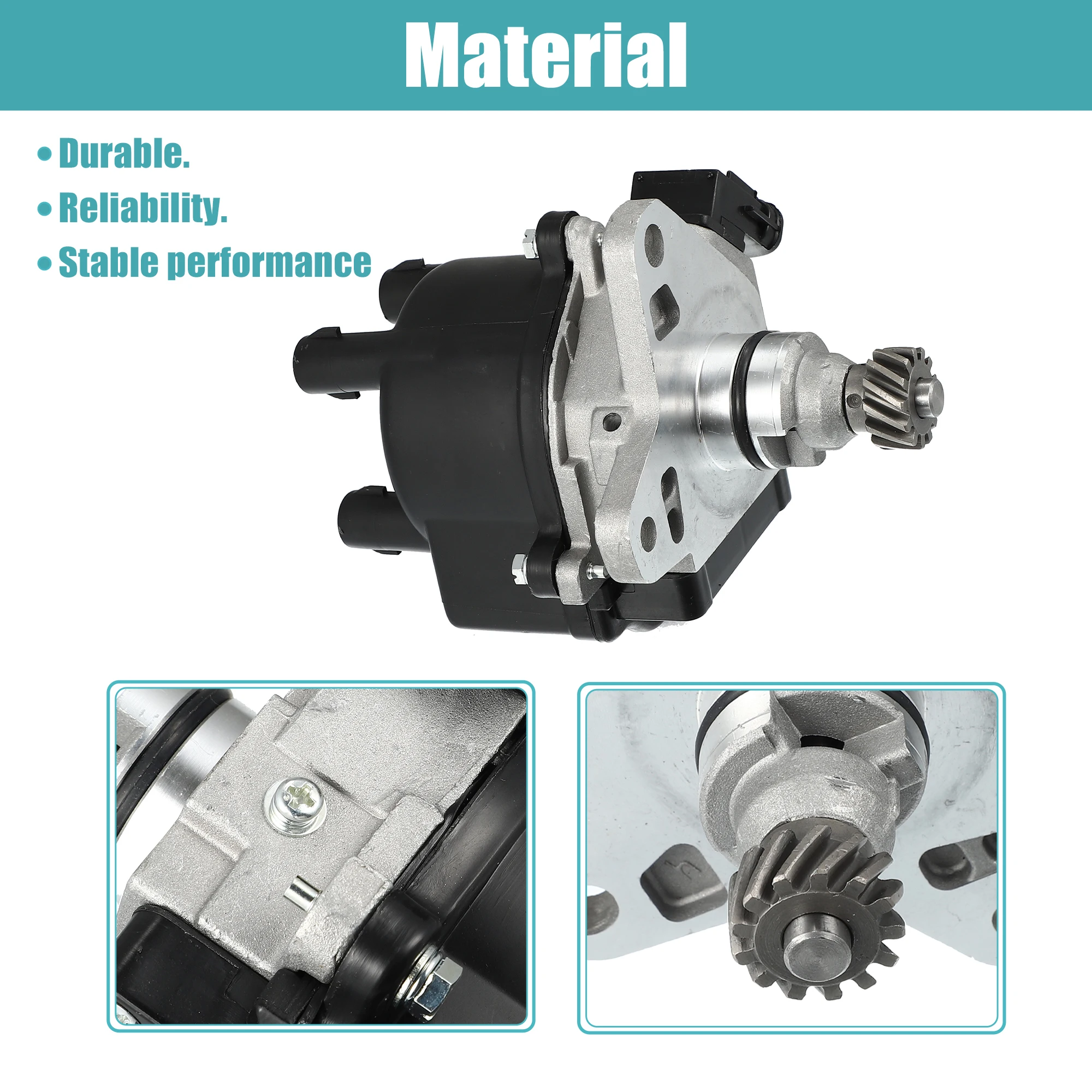 UXCELL Ignition Distributor for Toyota T100 Tacoma 4Runner L4 2.4L 2.7L 1905075020 TY42