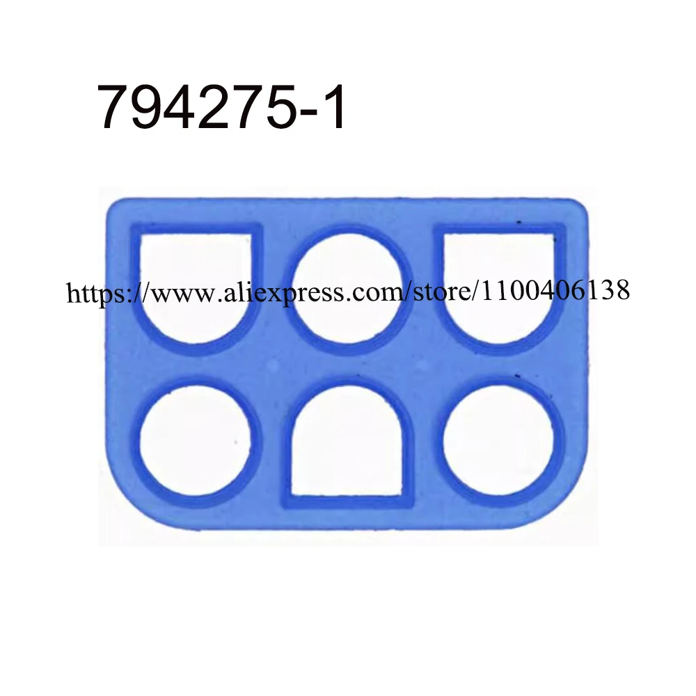

1000PCS 794275-1 Car connector waterproof plug, rubber ring, sealing plug terminal red Colors can be customized