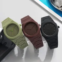 Montre Calendrier Homme de Marque, Montre Quartz Noire Décontractée et Professionnelle, Montre de Sport en Plastique, Montres de Luxe pour Étudiants, Cadeaux, Dropshipping 1