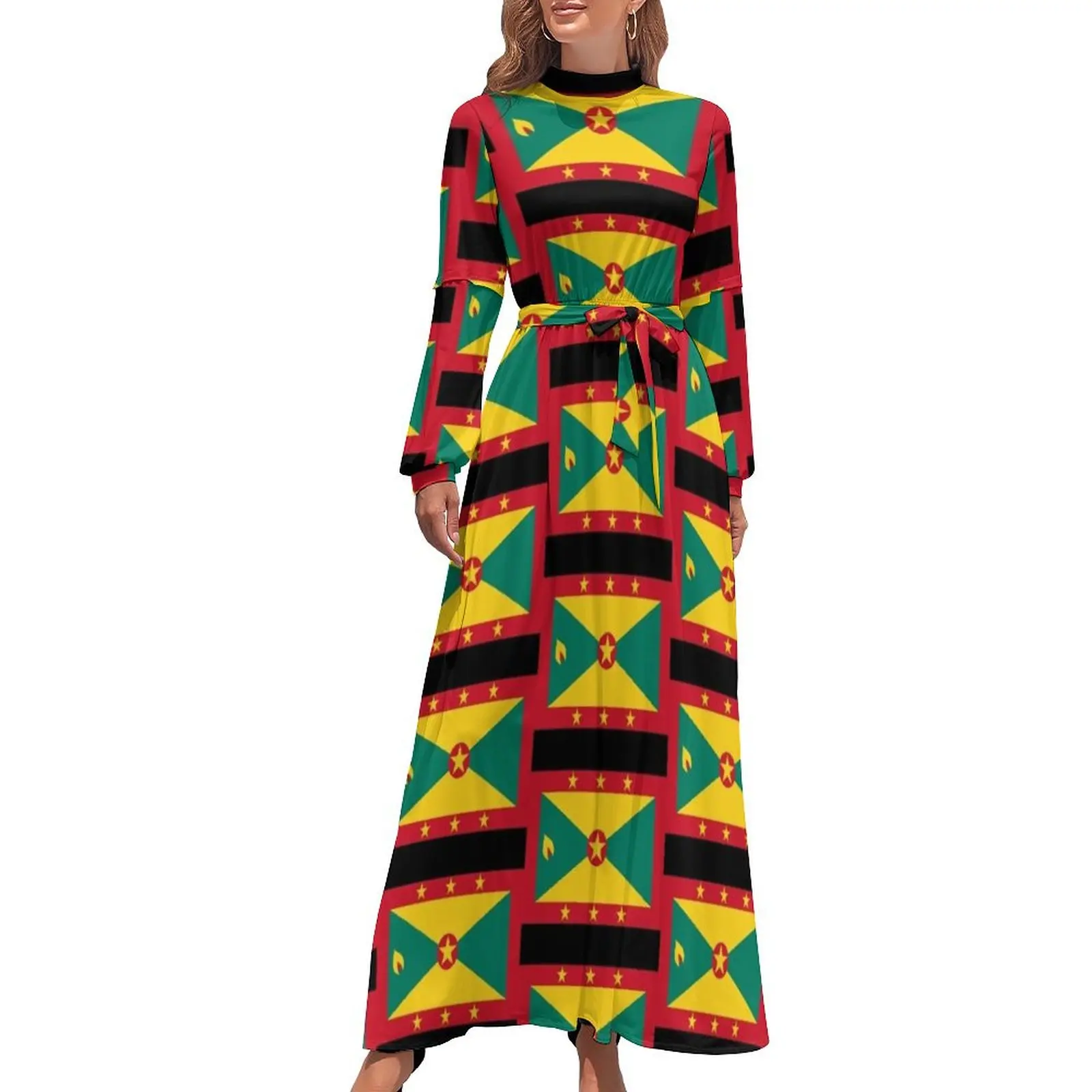 thumbnail image 1 of Vestido largo de Granada Vestido para mujer 2024 Vestidos africanos para mujer Vestidos para mujer 2024, 1 of 5
