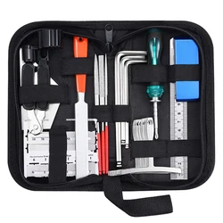 Comprehensive 25 - Piece Guitar Maintenance and Repair Tool Kit with Carry Bag (25 Pcs Kit)