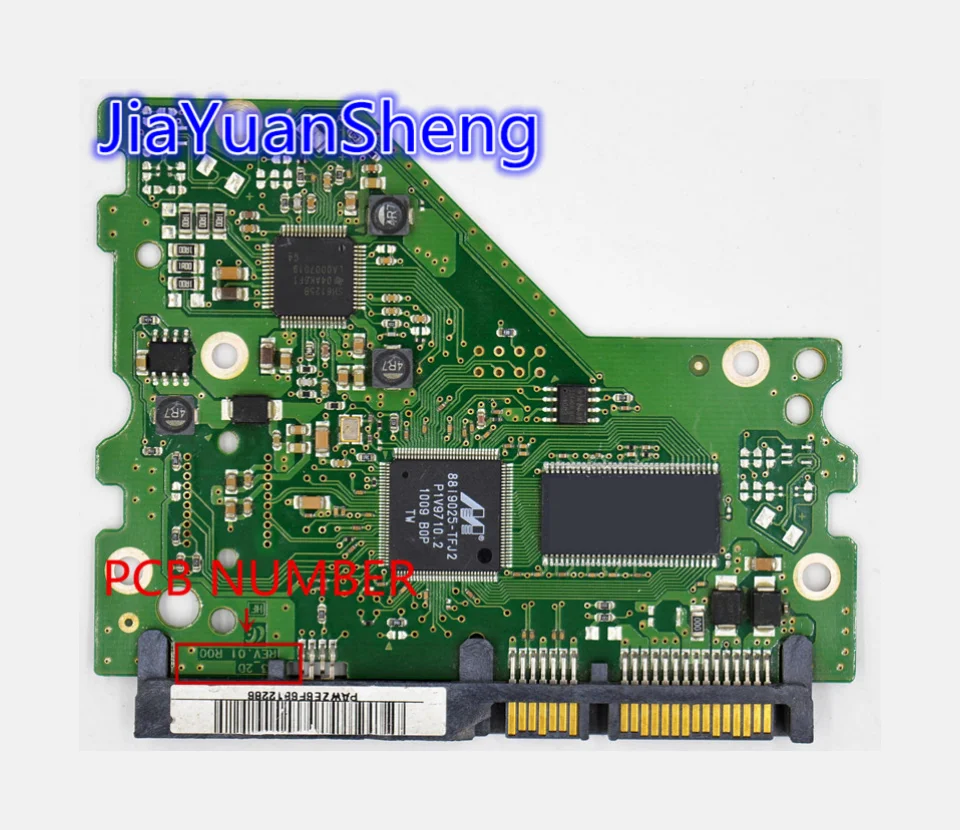 Placa de Circuito Placa de Disco Rígido Desktop Número: Bf4100303a F3_2d Rev. 01 R00 He103sj SA
