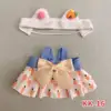 20cm Plush Doll'S Clothes Outfit Accessories For Korea Kpop Exo Labubu Idol Dolls Lolita set cute little princess skirt Clothing 4