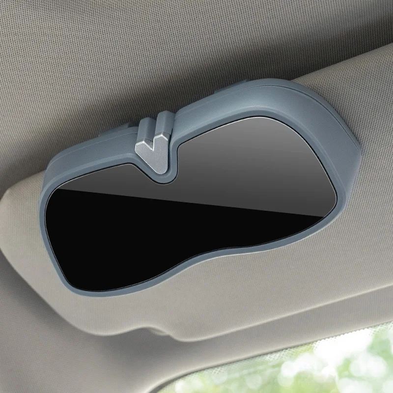 Portable Car Sun Visor Glasses Holder and Protective Case