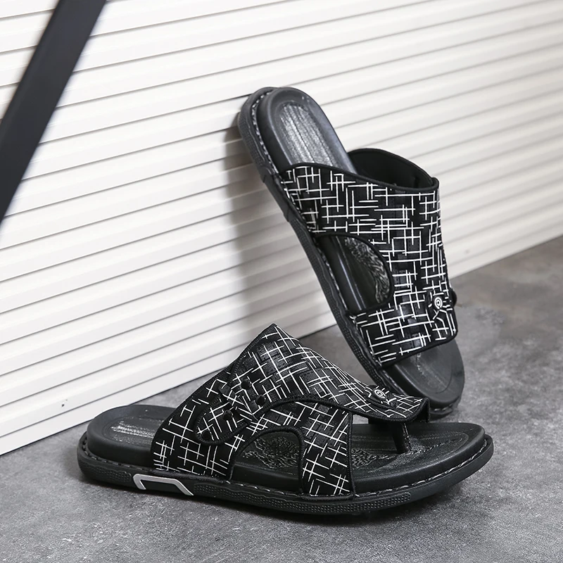 Men Sandals Holiday Men Shoes Shiny Fashion Slippers Designer Gold