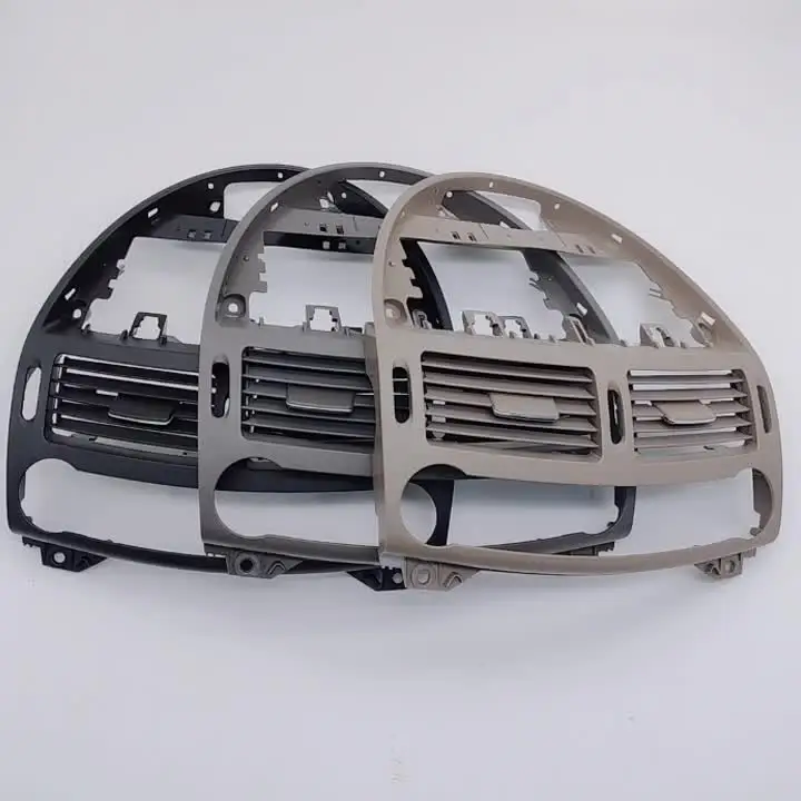 Rejilla De Ventilación Central Delantera Para Mercedes Clase E W211 (2003-2008) Y CLS W219 (2007-2009) | Color Negro | ABS