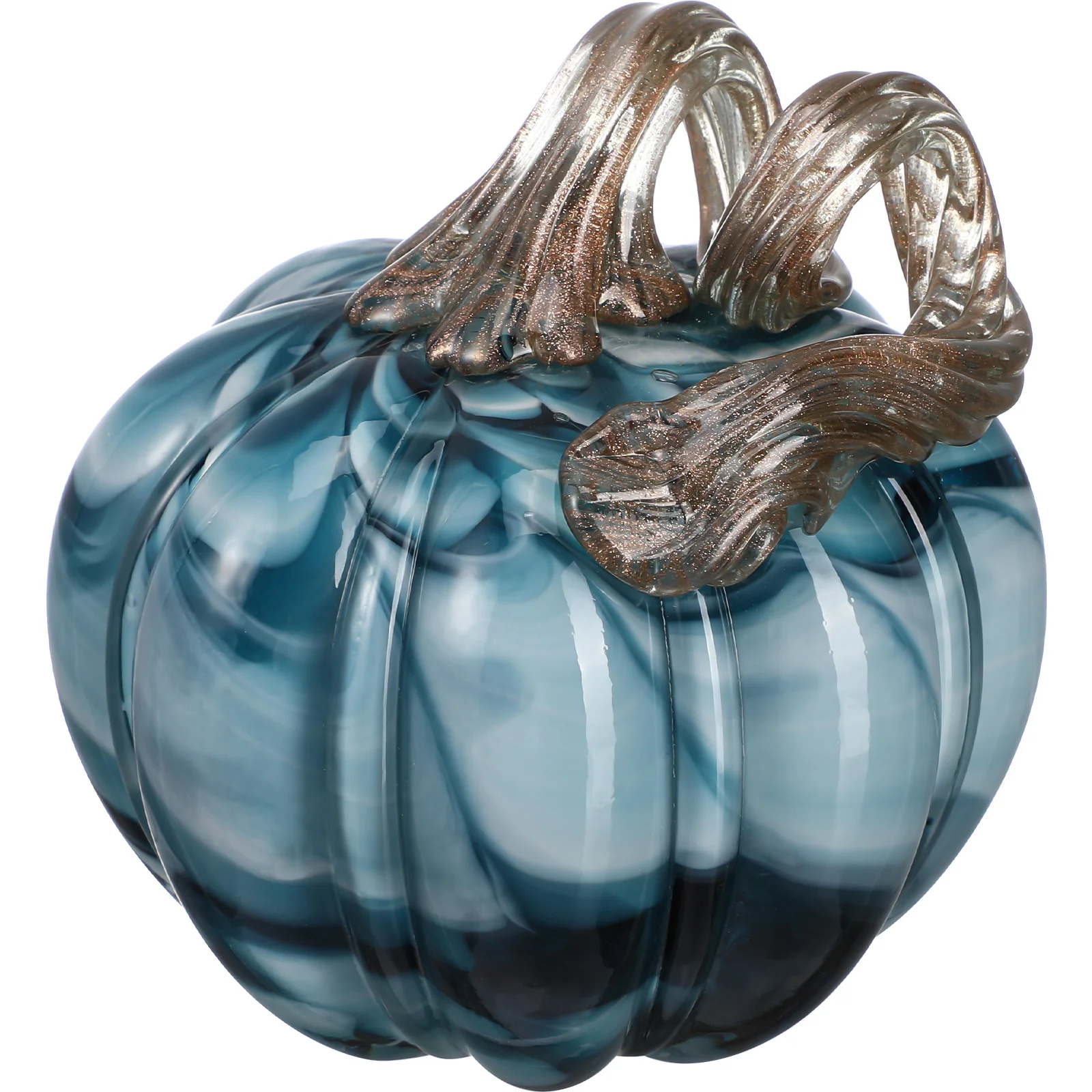 

Pumpkin Ornaments for Decorating Fall Decorations Home Simulation Glass Statuette