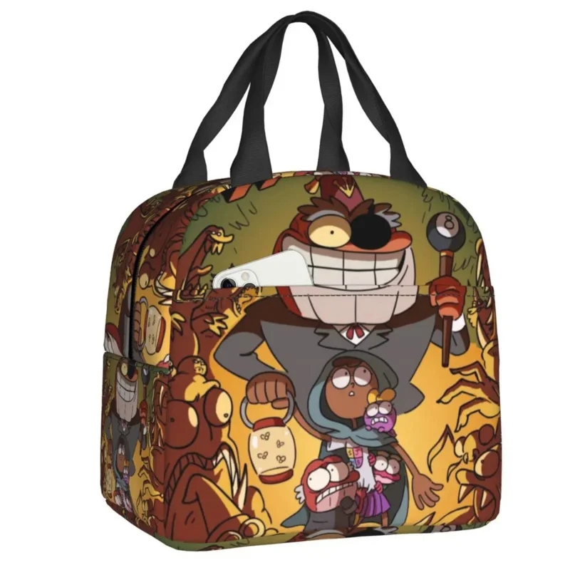 

Портативный Ланч-бокс Amphibia Wax для женщин, многофункциональный кулер в стиле аниме, Термоизолированный, для офиса и работы