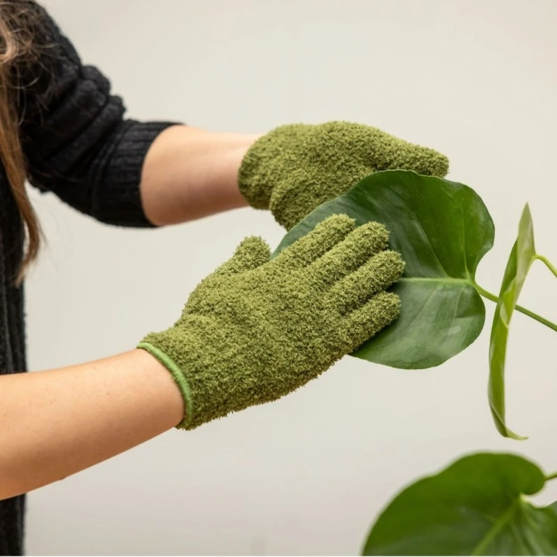 Microfiber Dust Removal Cleaning Gloves 1 Pair