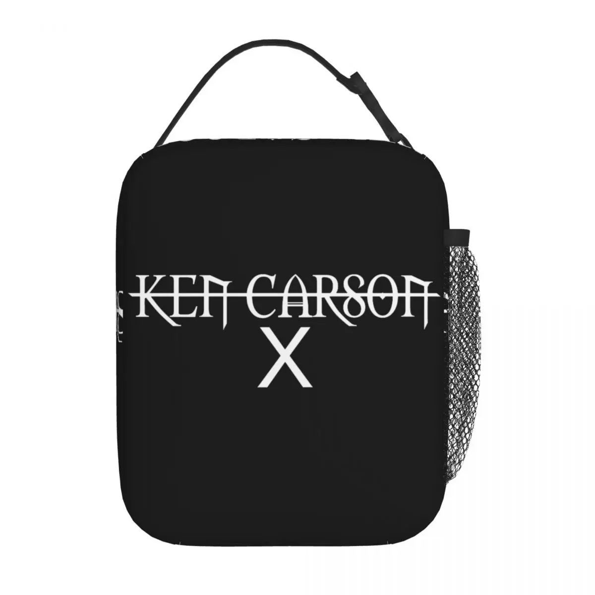 

Изолированный Ланч-бокс Ken Carson Merch X, портативный контейнер для еды, сумка-холодильник, сумка-тоут, Ланч-бокс, Пляжная дорожная сумка для девочек и мальчиков
