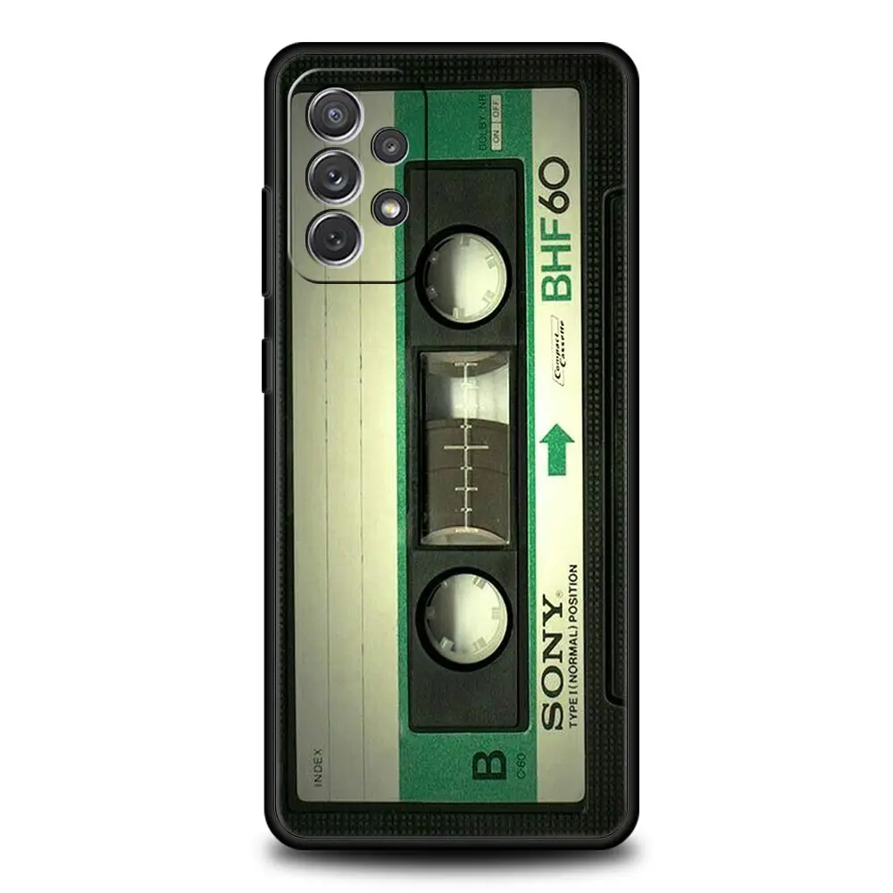 Retro Cassette Tape Design Phone Case Cover