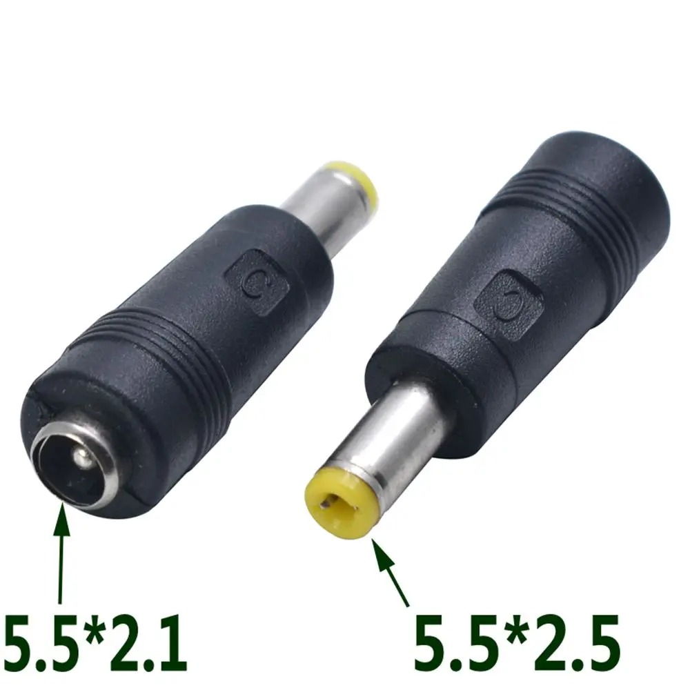 5.5*2.5mm DC Power Plug Adapter DC jack 5.5 X 2.5 mm Male to 7.9*5.5 7.4 *5.0 3.5*1.35 4.0*1.7 5.5*2.5mm 4.0*1.7mm Female 1pcs power connector plug adapter power connector adapter dc connectors dc power connectors welding free dc plug