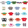 20cm Soft Animal Dolls Clothes Mini Yellow Duck Plush Toy Clothes Cute Plush Dolls Sweater Kids Toy Gifts 4