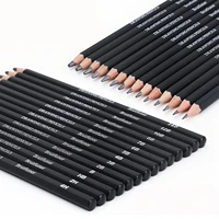 14Pcs/Set Drawing Sketch Pencils Set Wooden Professional Art Supplies HB 2B 6H 4H 2H 3B 4B 5B 6B 10B 12B 1B Painting Stationery 6