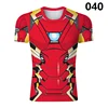 Summer Deadpool Wolverine T-Shirt Football Jersey Men Compression Spiderman Superheros Iron Man Short Sleeve Swimwear GYM Tops 1