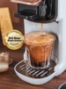HiBREW 5 in 1 Multiple Capsule Coffee Machine Hot/Cold DG Cappuccino Nes Small Capsule ESE Pod Ground Coffee Cafeteria 20Bar H2B 3