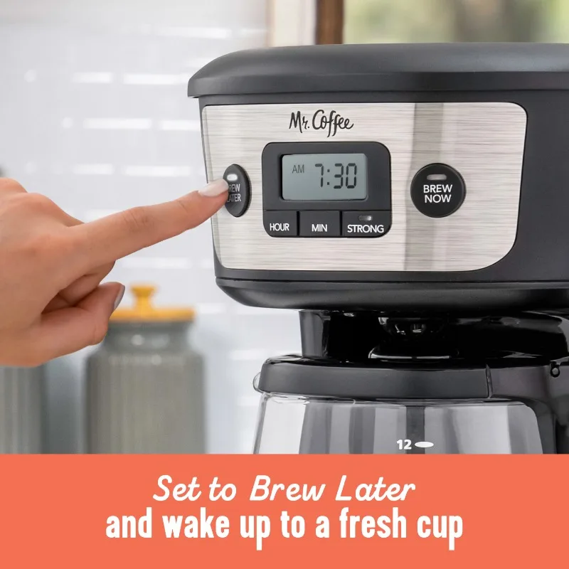 Mr. Coffee 12 Cup Speed Brew Coffee Maker with Decaf Function - AliExpress