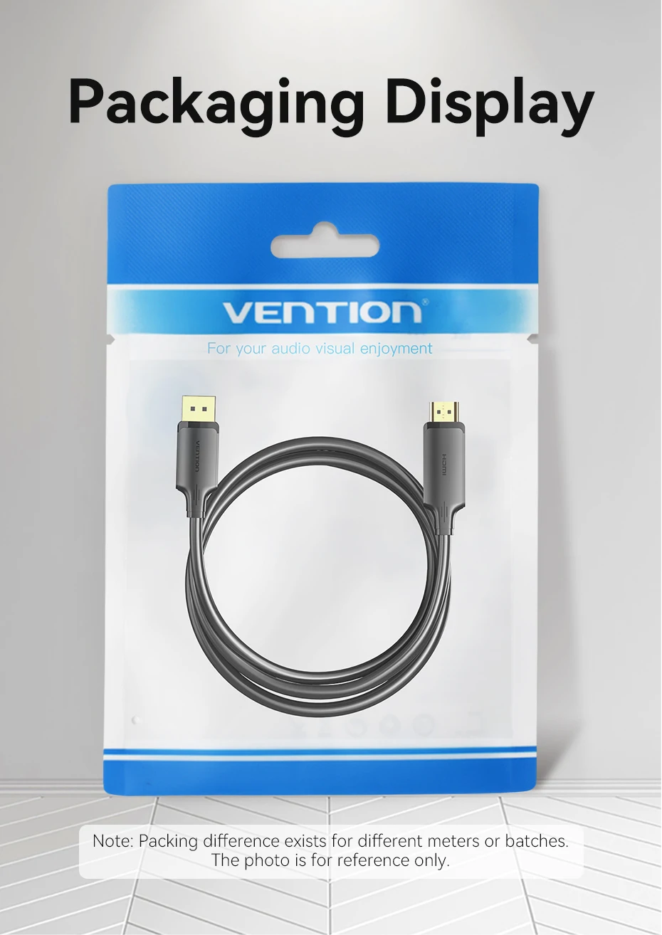 Displayport to HDMI 4K30Hz/4K60Hz Cable 1080P Display Port Cable Converter For P