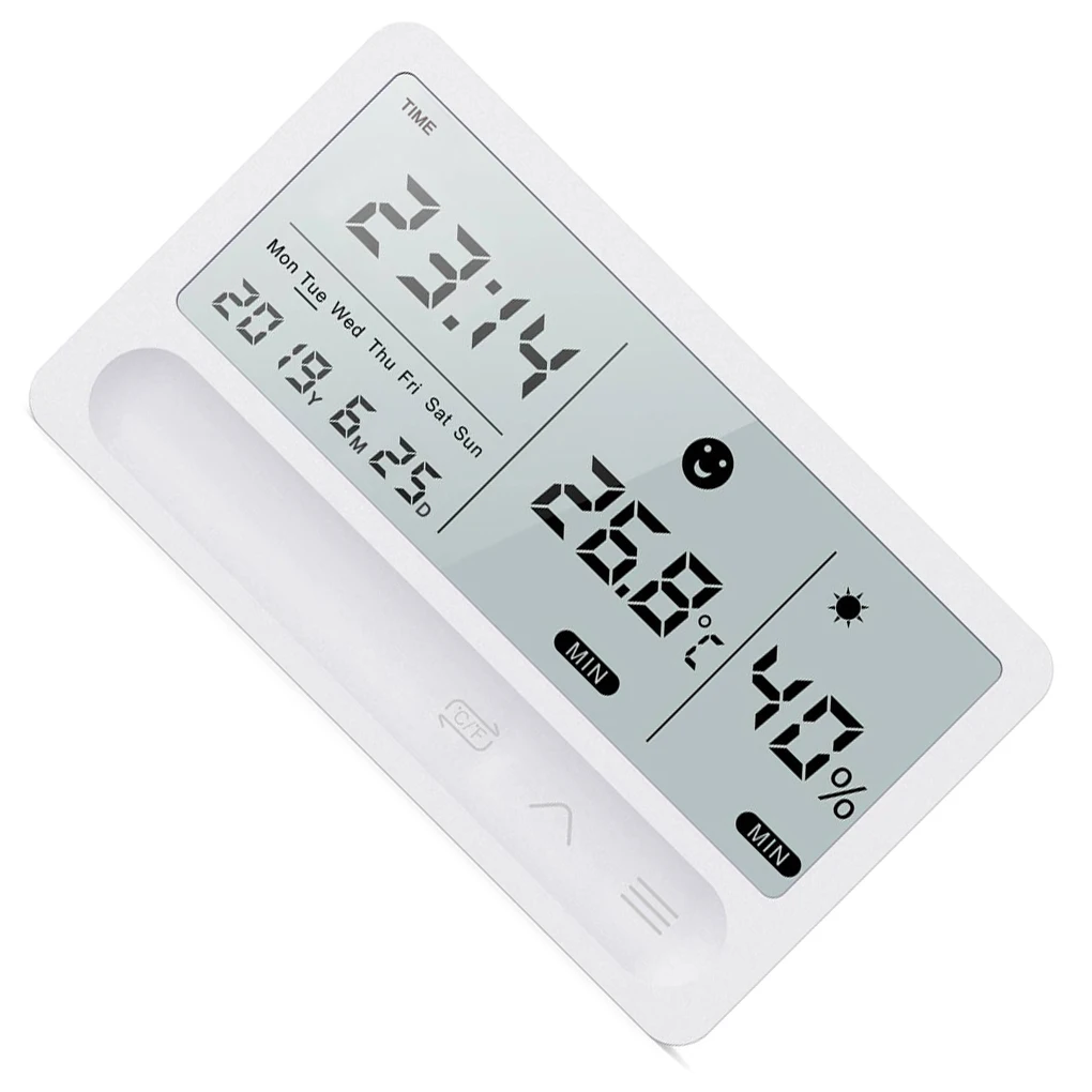 

Humidity Meter Thermometer Clear Display Multifunctional Accuracy