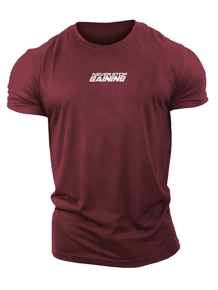 stampa-3d-strongman-never-stop-gain-gym-t-shirt-da-uomo-in-cotone-di