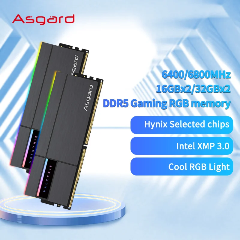 アスガルド（Asgard）32GB（16GB×2）DDR5 6400 ASUS TUF Asgard Valkyrie DDR5 6400 32GB (16GBx2) Gaming U