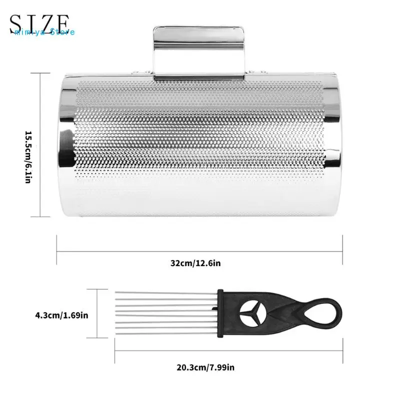 pipi Metal Guiro Instrument with Scraper for Professional Percussion Instrument Band