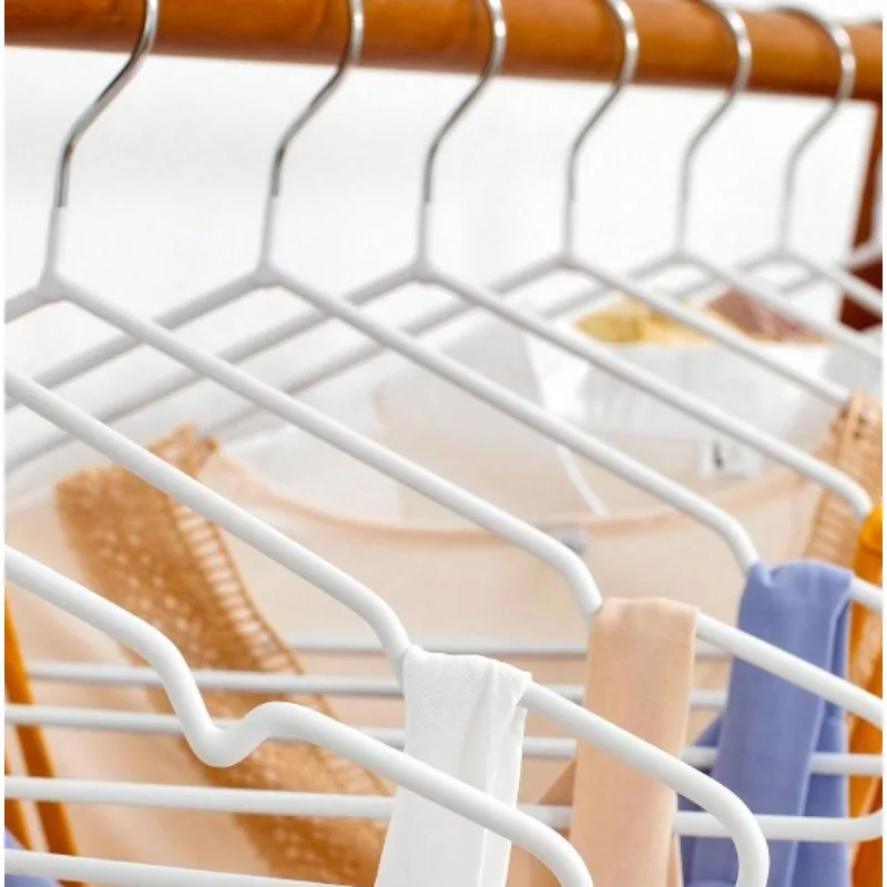 Non-Slip Felt Hangers - Extra Thick Velvet Coat with No-Snag Design, Space-Saving Closet Organizer for Delicate Clothing