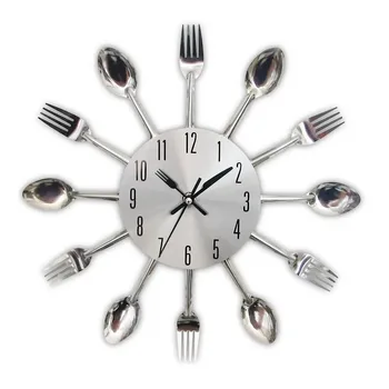 3D Spoon Fork Clock 1