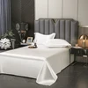 High End Satin Sheets, Soft And Comfortable Solid Color Sheets, Luxurious Single And Twin Bed Sheets 5