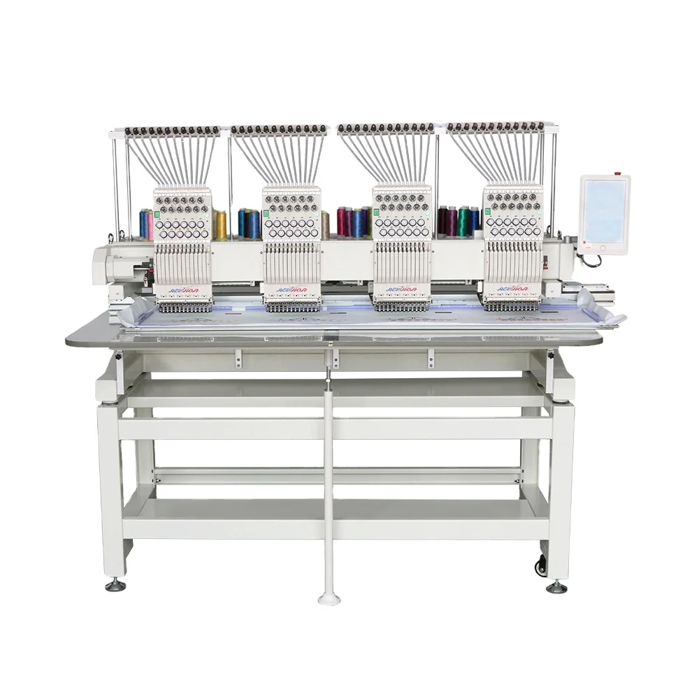 QHM 4 Head embroidery machine Four Head Computerized automatic