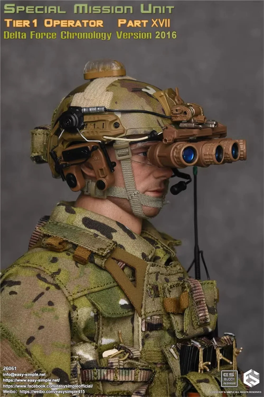 カタログギフトも！ ES Easy&Simple 1/6 26061 Soldier Unit Mission Special US. ミリタリー