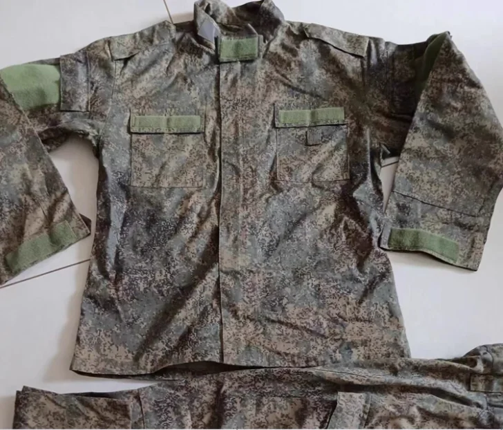 Russian Original 2023 Production of Training Uniform EMR Little Green Man VKBO