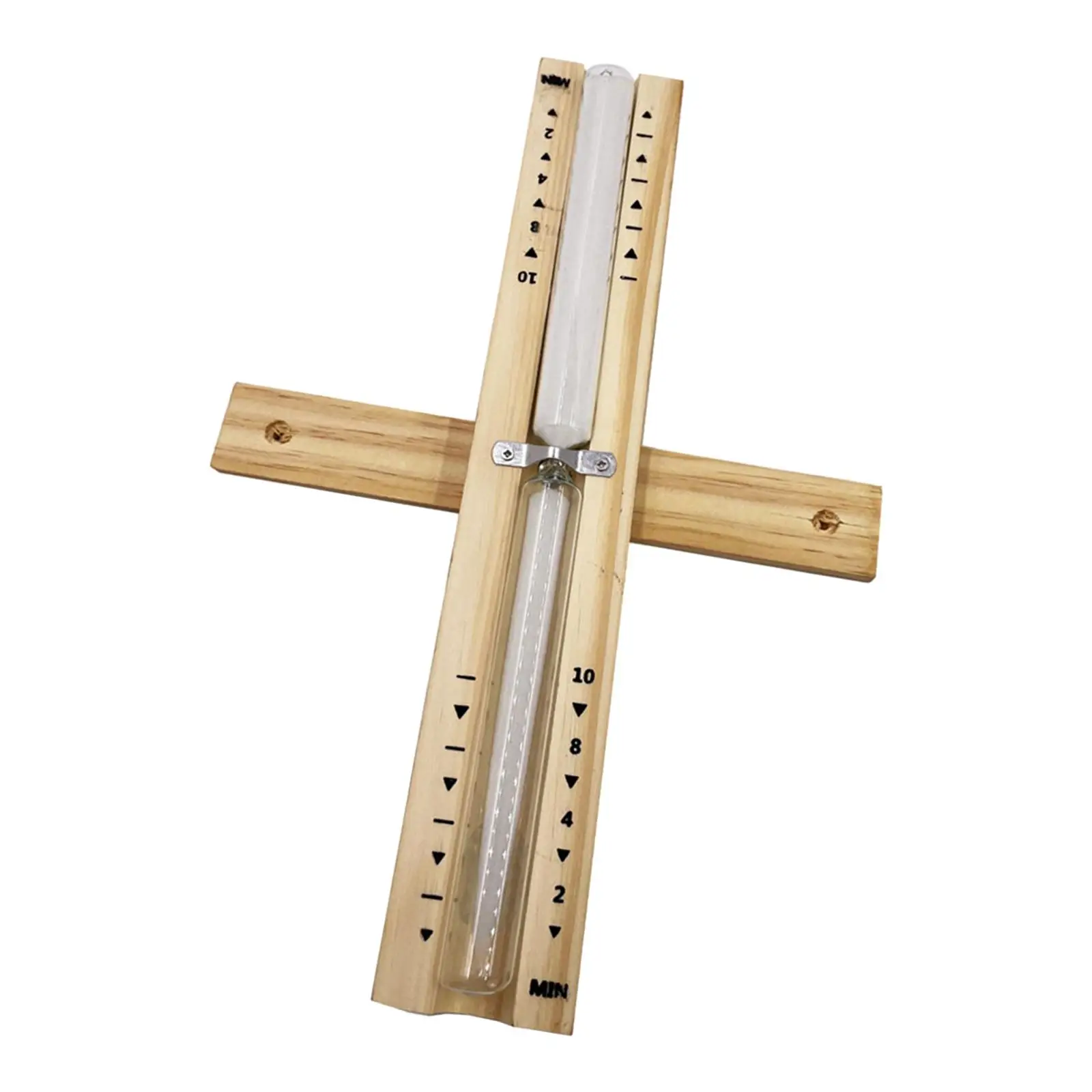 10 Minute Wooden Glass Sauna Room Hourglass Wall Mounted Rotating Heat Resistant Sand Timer Bathroom Sand Clock Home Decoration 4