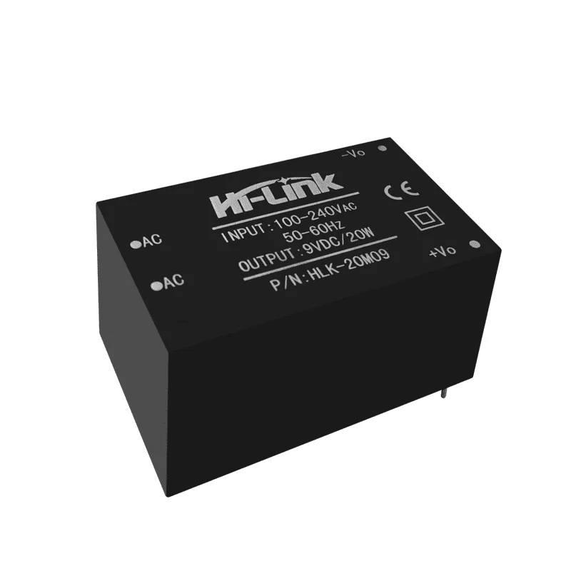 Hi-Link HLK-20M09 ACDC 집적 회로, 20M09, 20W ac-dc, 220V 9V, 2200mA 절연 스위치, 미니 전원 모듈 HLK-20M09