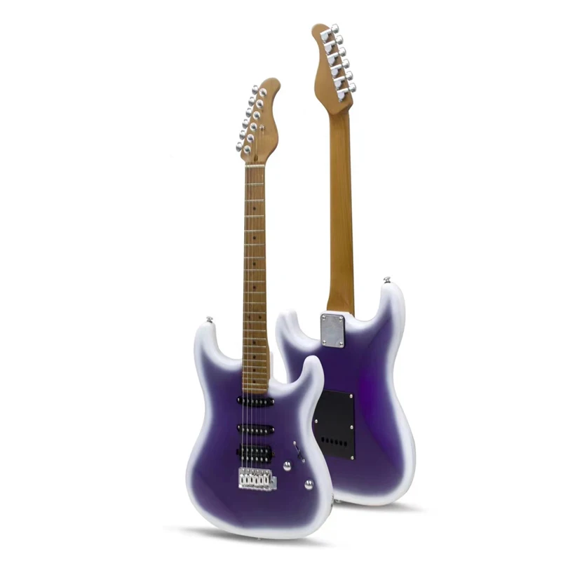 r*u様 エレキギター ブラック/ブラウン 送料無料】 八弦小唄 -8gen-kouta- 60's Stratocaster Brazilian