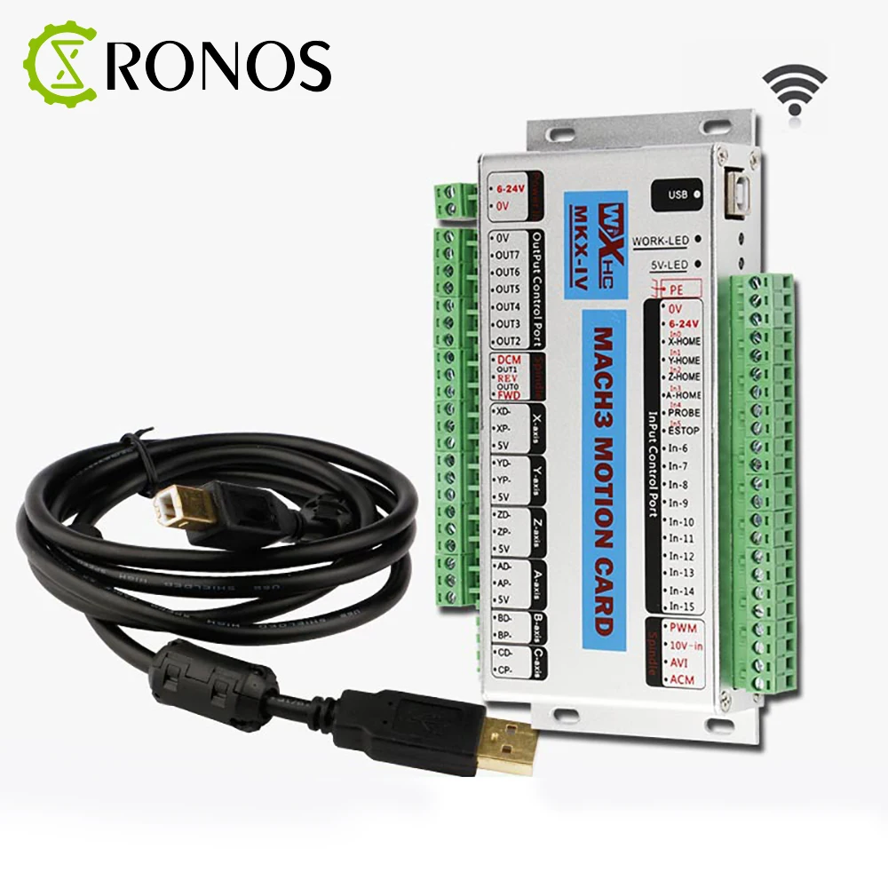 Mach3 CNC Controller Card 3 Axis 4 Axis 6Axis Motion Controller USB  Interface Engraving Machine E CUT Board Upgrade Version|CNC Controller| -  AliExpress