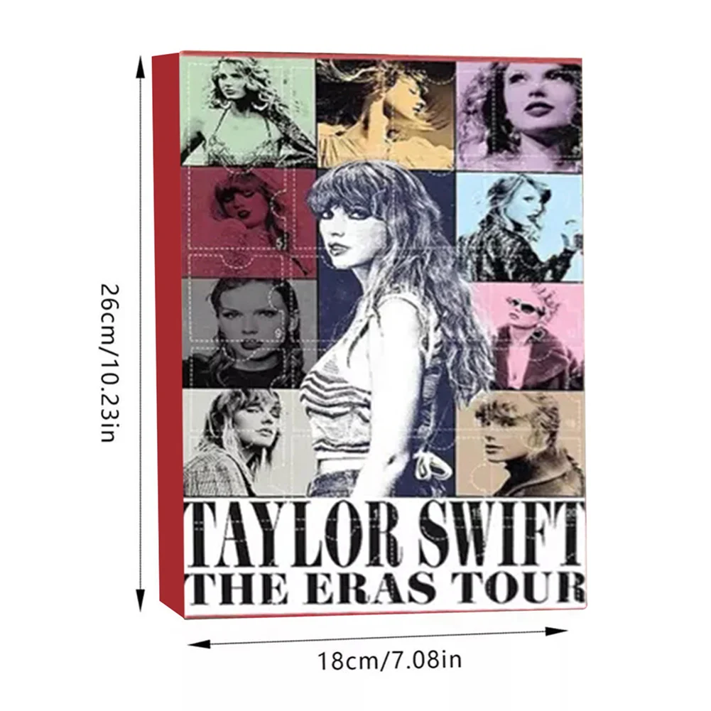 Taylor-Swift Bracelet Charm Advents Calendar Collectible Bracelet Charm Present Box For Men Women Christmas Gifts Advent Calenda christmas advent calendar