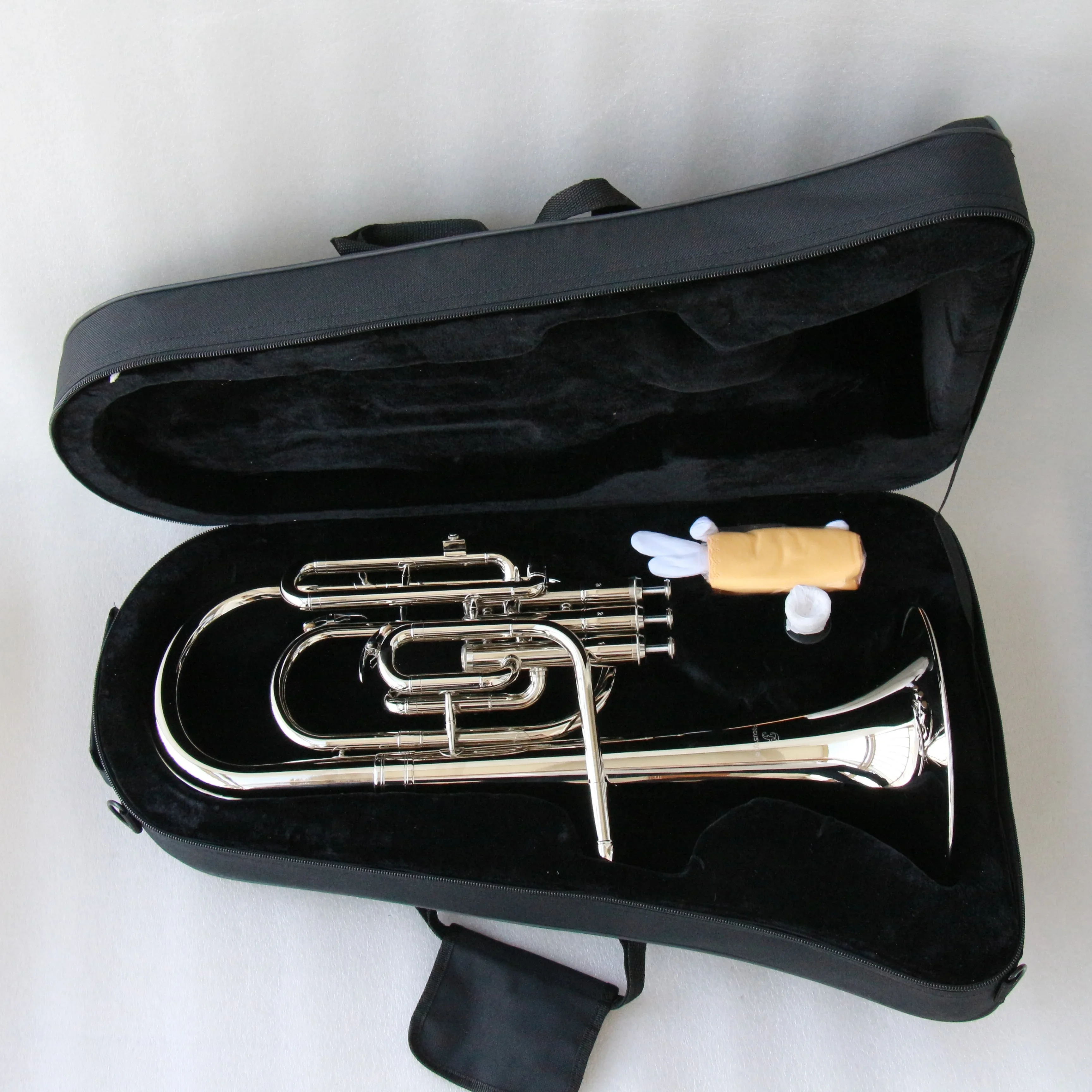 Factory Price High Quality Tenor Horn Nickel Plated Alto Horn