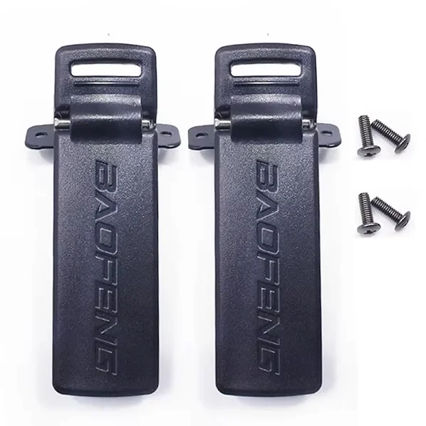 Baofeng UV-5R Belt Clip Set with Screws