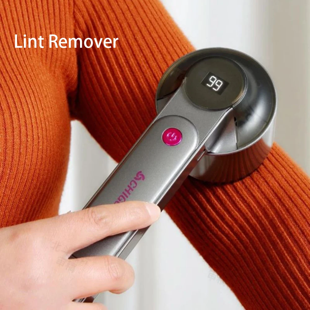 

Smart Lint Remover For Clothes USB Electric Rechargeable Hair Ball Trimmer Fuzz Clothes Sweater Shaver Reels Removal Device