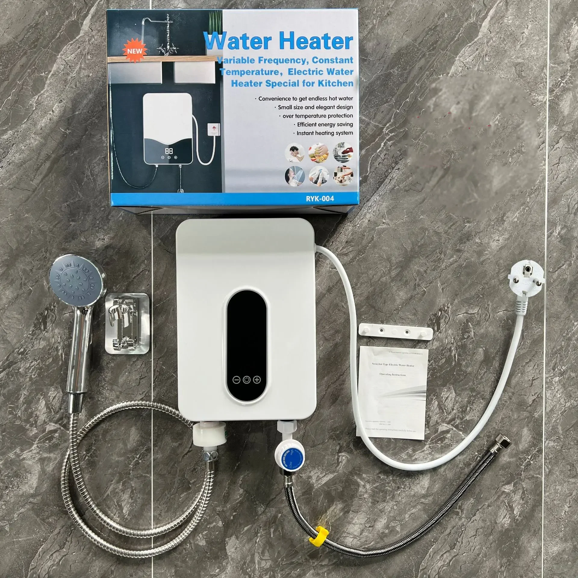 Tankless Water Heater With Battery BackupEndless Hot Water Assurance