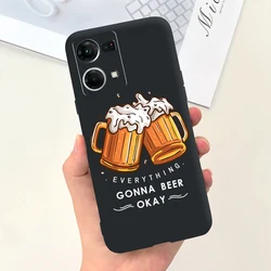 Cute Fashion Cartoon Soft Silicone Phone Case with Bumper Protection for Oppo Reno7 4G (Black 1785)