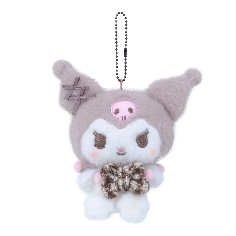 Wholesale 20pcs/lot new 10cm Fashion Kuromi Melody Stuffed Dolls Pendants Plush Toys Gifts Keyring for GIrl Gifts 3