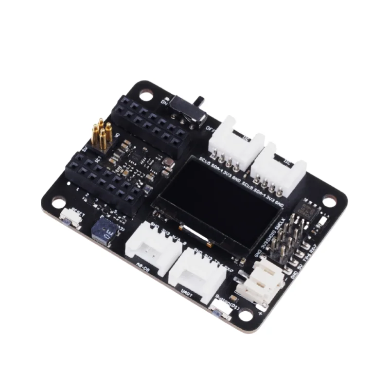 그로브 OLED 디스플레이 IIC Uart 아날로그 디지털 SWD 디버그, 회로 파이썬, 빠른 프로토타이핑 기능을 갖춘 XIAO용 시드 확장 보드 베이스