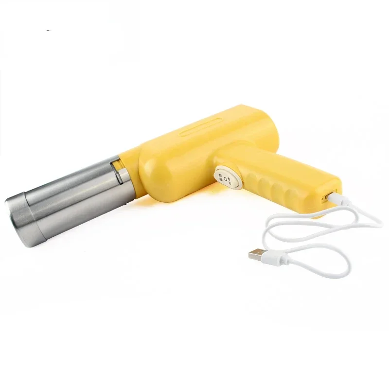 Automatic Electric Charging Wireless Hand Operated Pasta Maker Cutter Manual Spaghetti Noodles Dough Pressing Machine 3/5 Molds