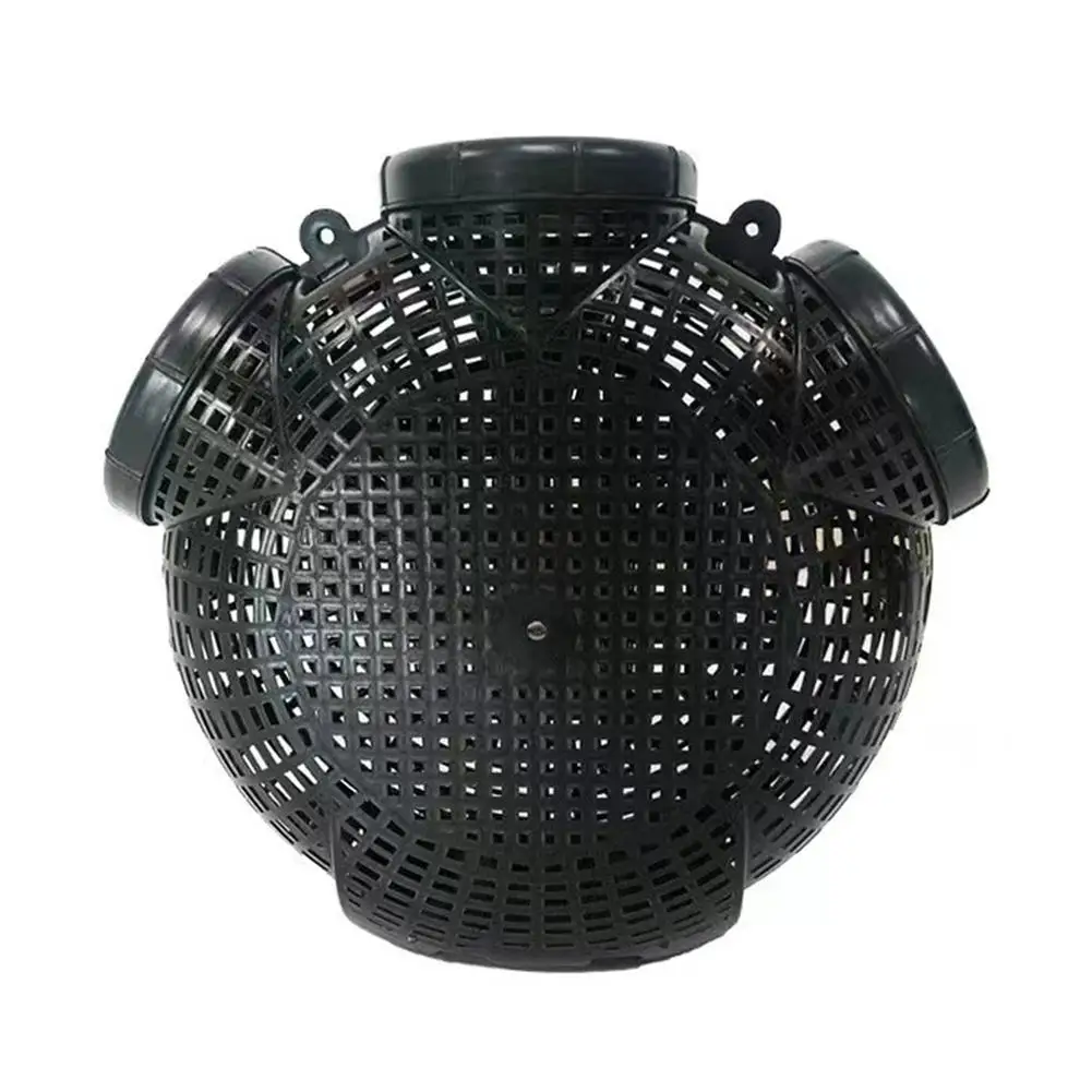 Collapsible Aquatic Trap for Crayfish, Shrimp, and Eels - Durable Mesh Design