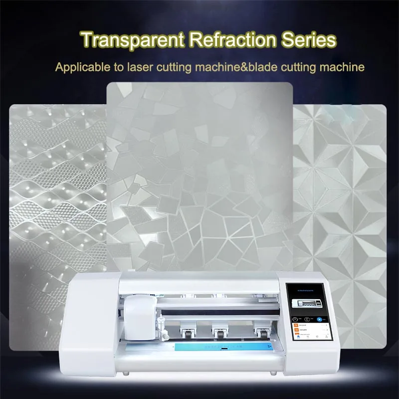 Vormir Transparent Refractive Smartphone Skins Sticker for iPhone 13 12 11 Pro Max Back Housing Protective Films for Cut Machine